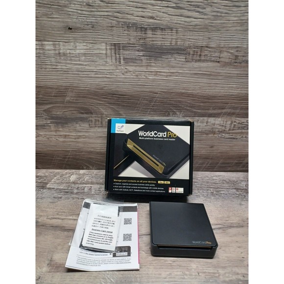 PenPower WorldCard Pro Business Card Reader - WCU02A - Multi-Platform - Picture 1 of 5